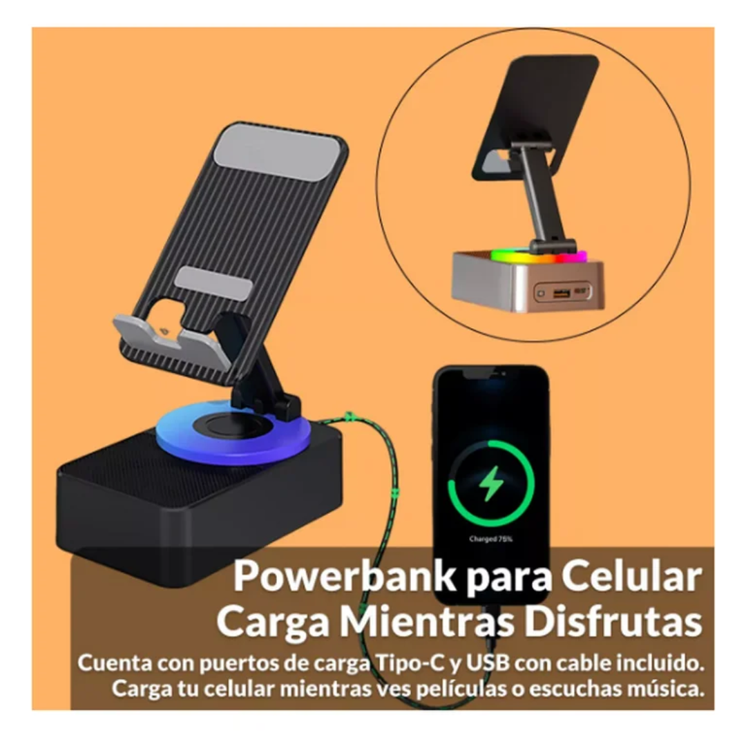 Sonic Base Pro – Soporte con Bocina Bluetooth