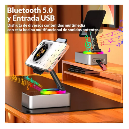 Sonic Base Pro – Soporte con Bocina Bluetooth