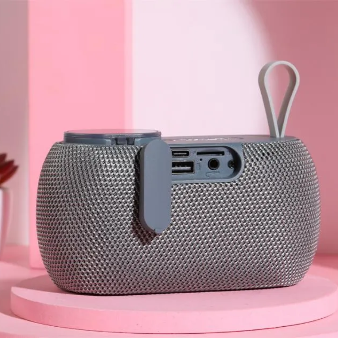SMARTSOUND – Bocina Portátil + Audífonos Bluetooth Incluidos