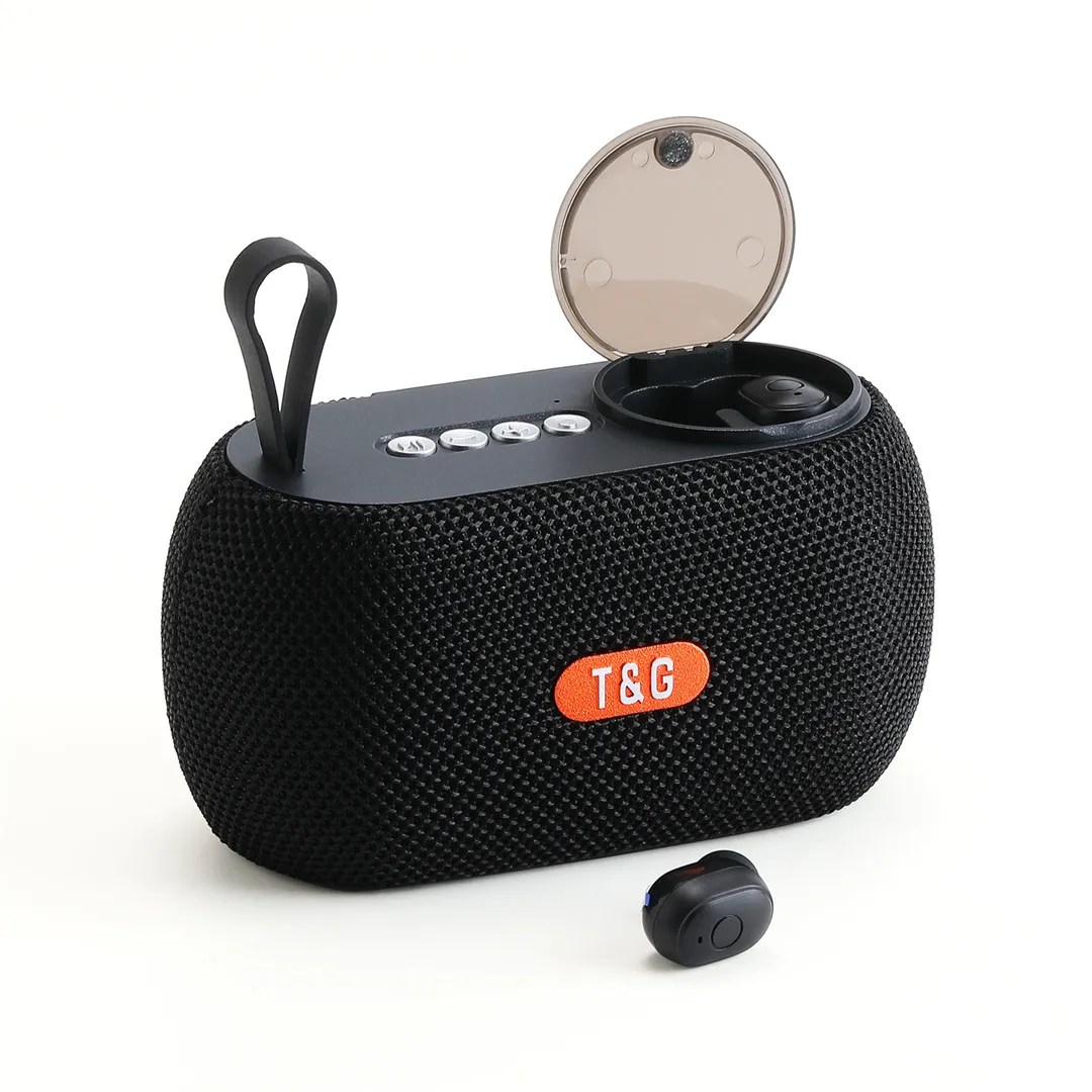 SMARTSOUND – Bocina Portátil + Audífonos Bluetooth Incluidos