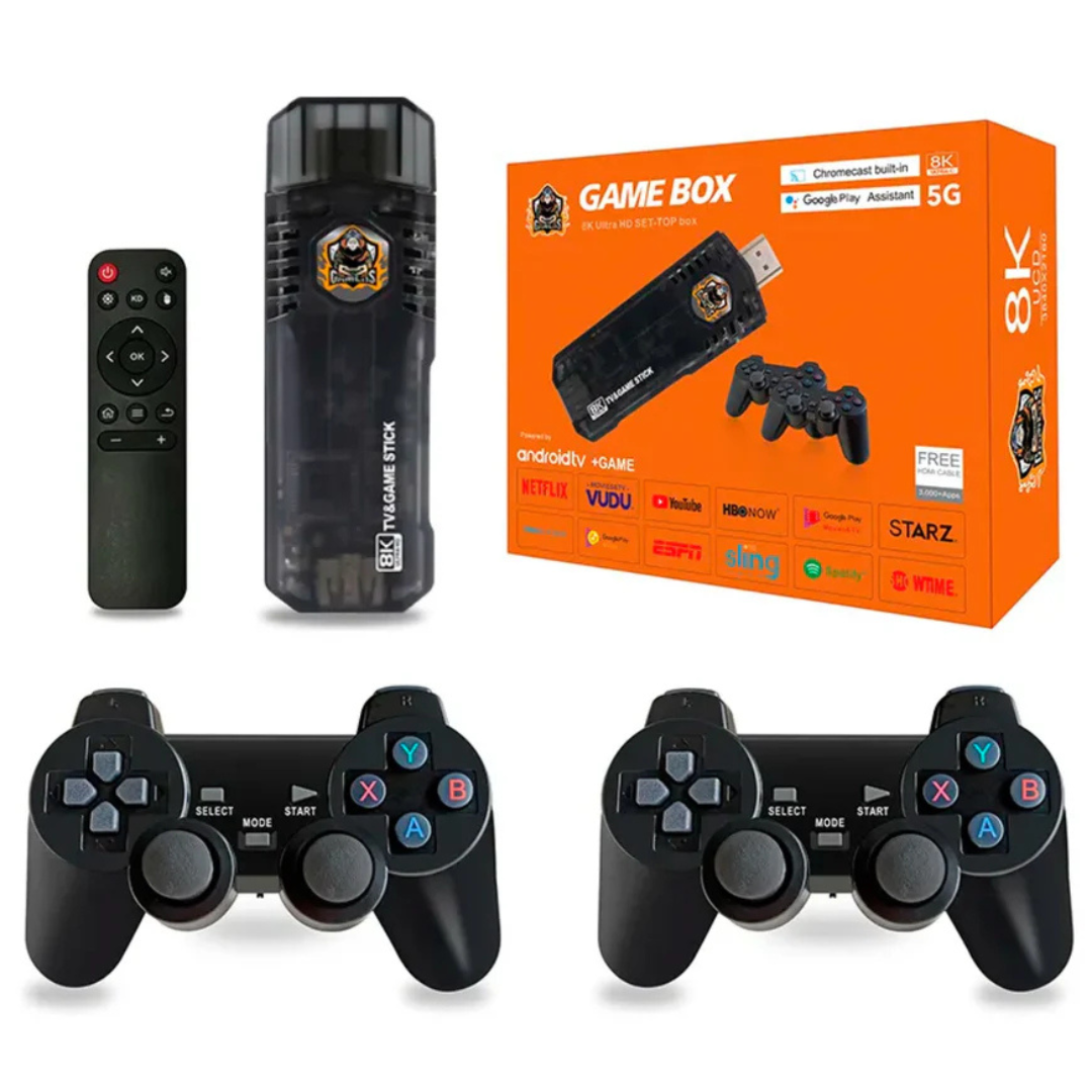 Game BOX 8K - CONSOLA RETRO, GOOGLE TV y MAGISTV