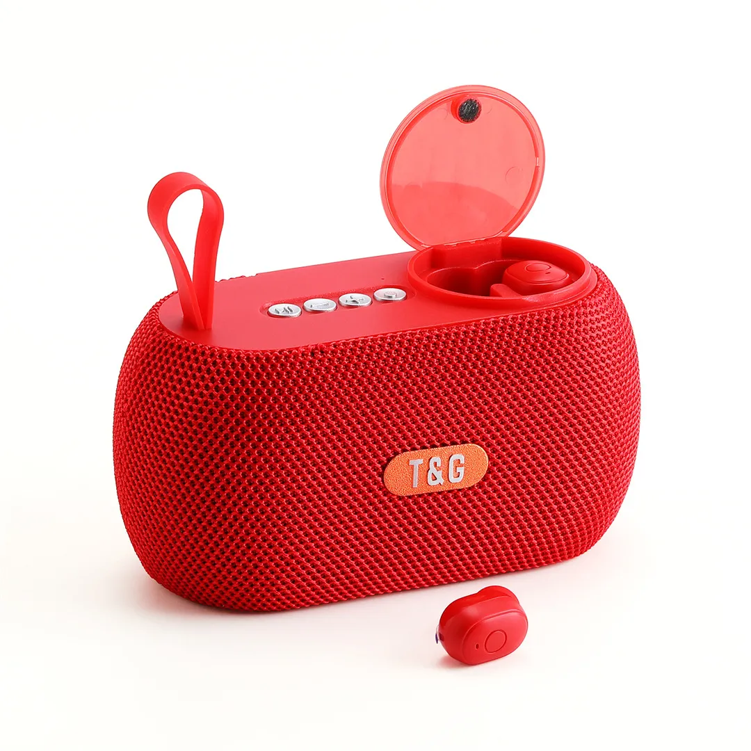 SMARTSOUND – Bocina Portátil + Audífonos Bluetooth Incluidos