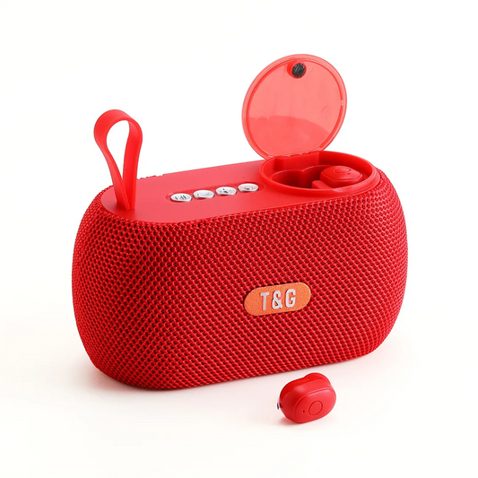 SMARTSOUND – Bocina Portátil + Audífonos Bluetooth Incluidos
