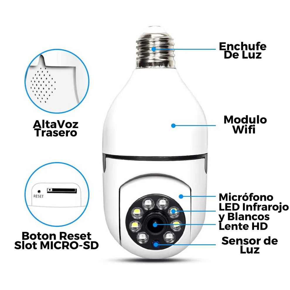 Cámara Power Vision WiFi Inteligente