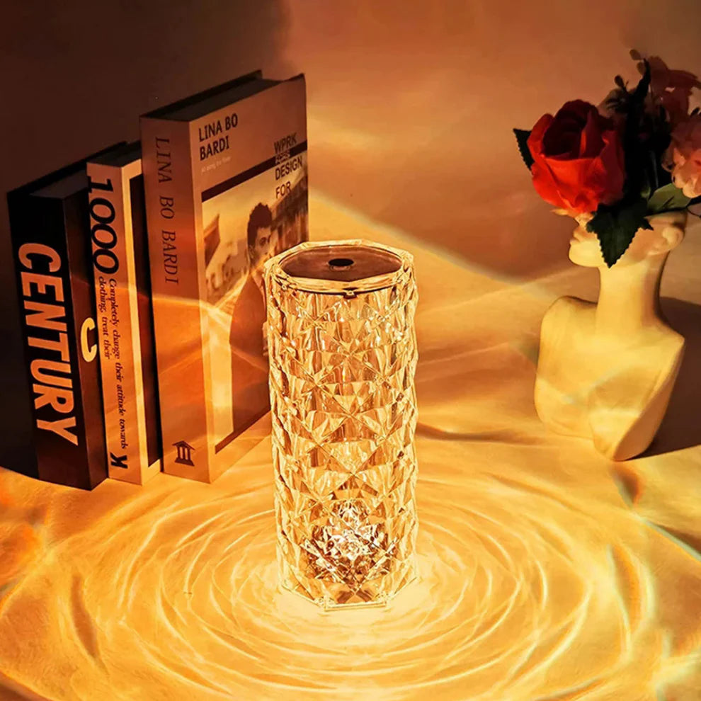 Lámpara y Bocina Destellos de Diamante