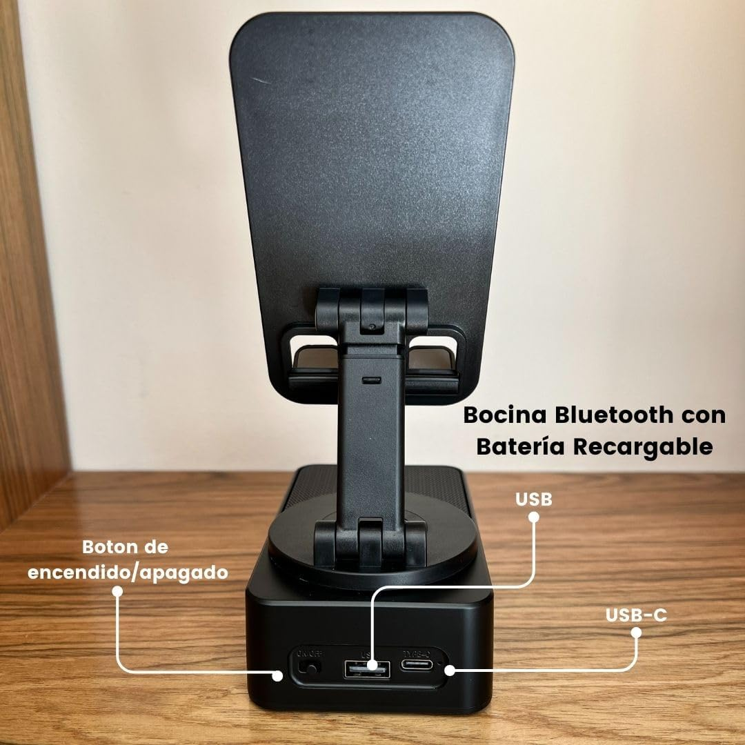 Sonic Base Pro – Soporte con Bocina Bluetooth
