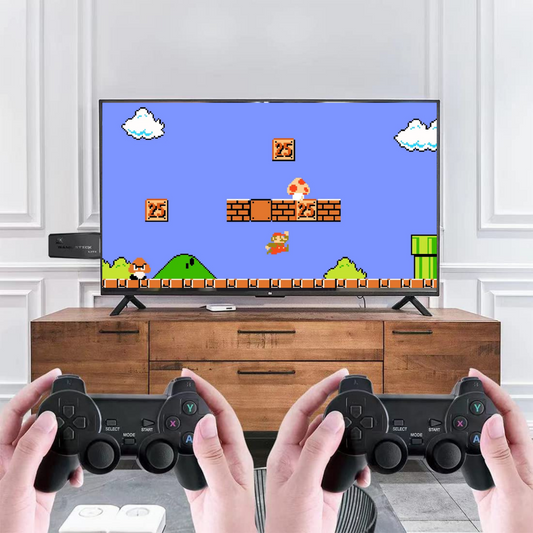 Retro Game Master 10K - Consola de Juegos HDMI con 10,000+ Juegos y Controles Inalámbricos