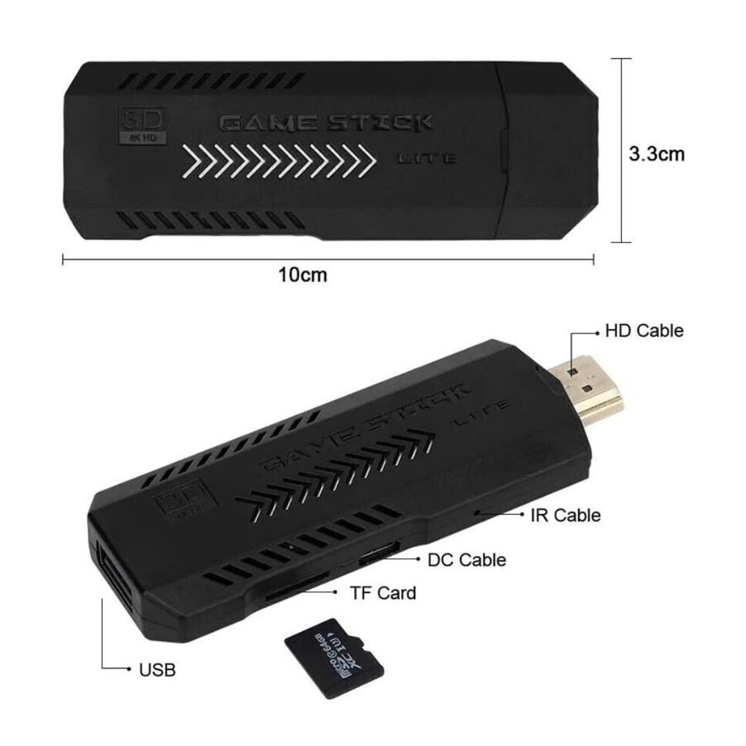 X2 PRO 40K - Consola de Juegos HDMI con 40,000+ Juegos y Controles Inalámbricos