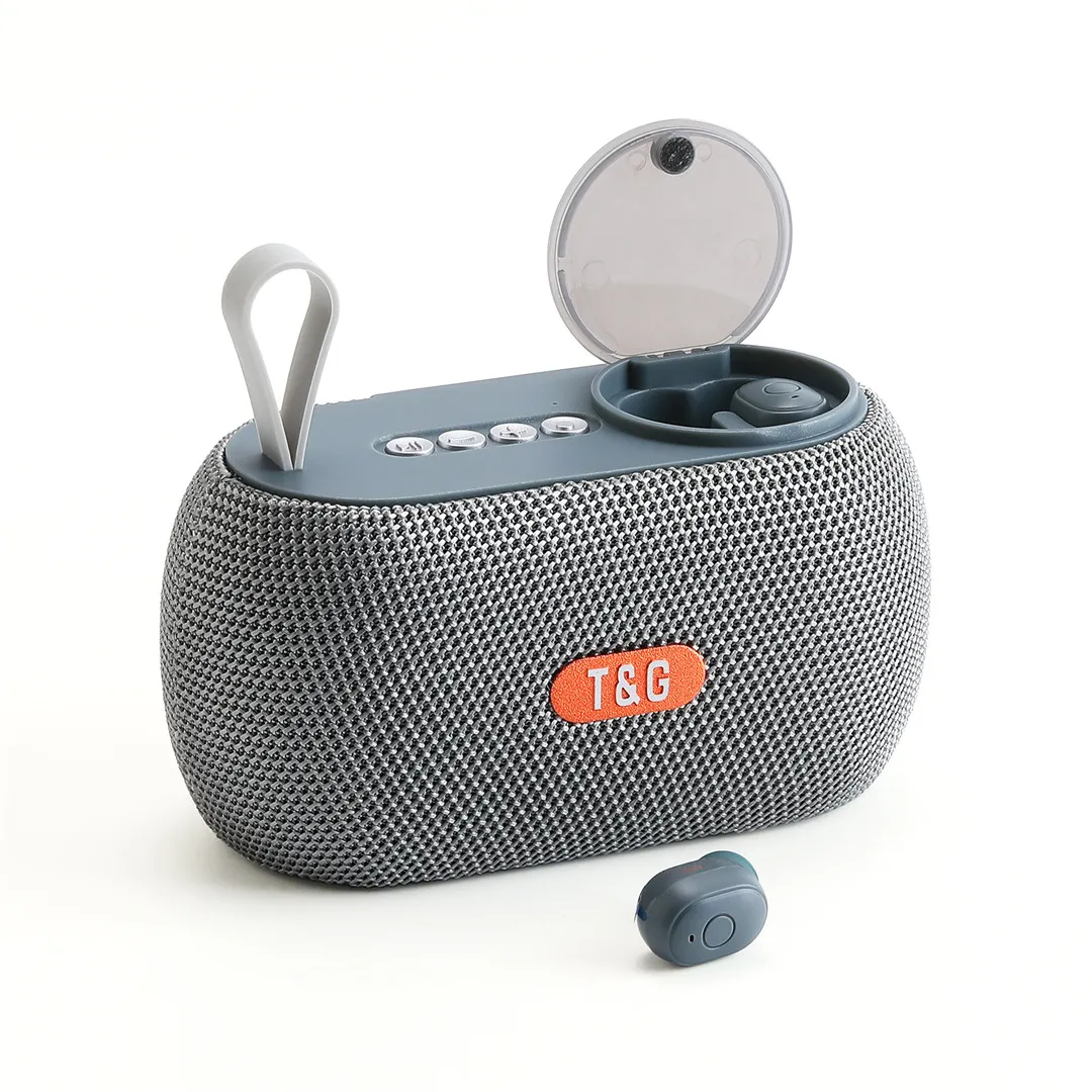 SMARTSOUND – Bocina Portátil + Audífonos Bluetooth Incluidos