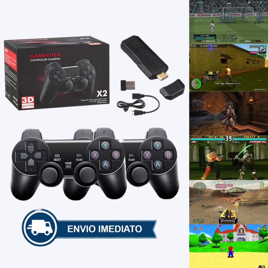 X2 PRO 40K - Consola de Juegos HDMI con 40,000+ Juegos y Controles Inalámbricos