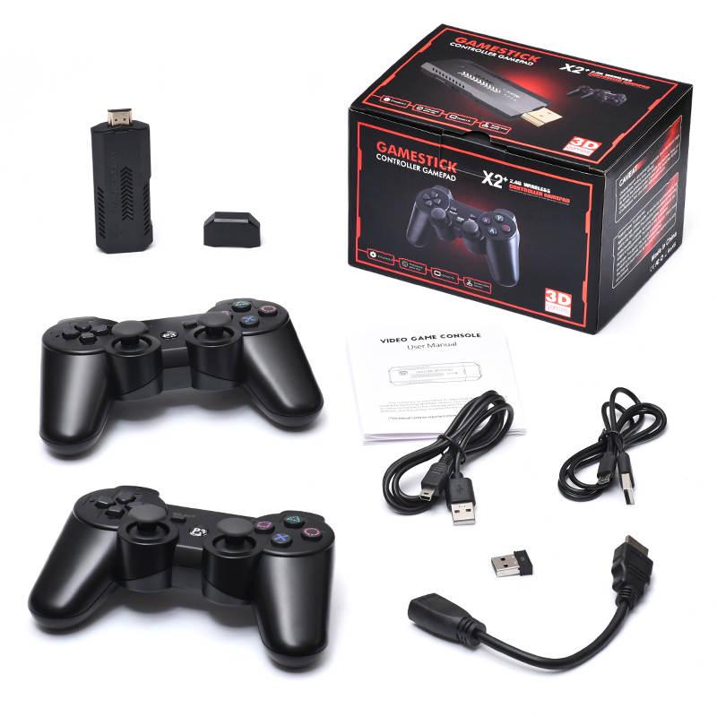X2 PRO 40K - Consola de Juegos HDMI con 40,000+ Juegos y Controles Inalámbricos