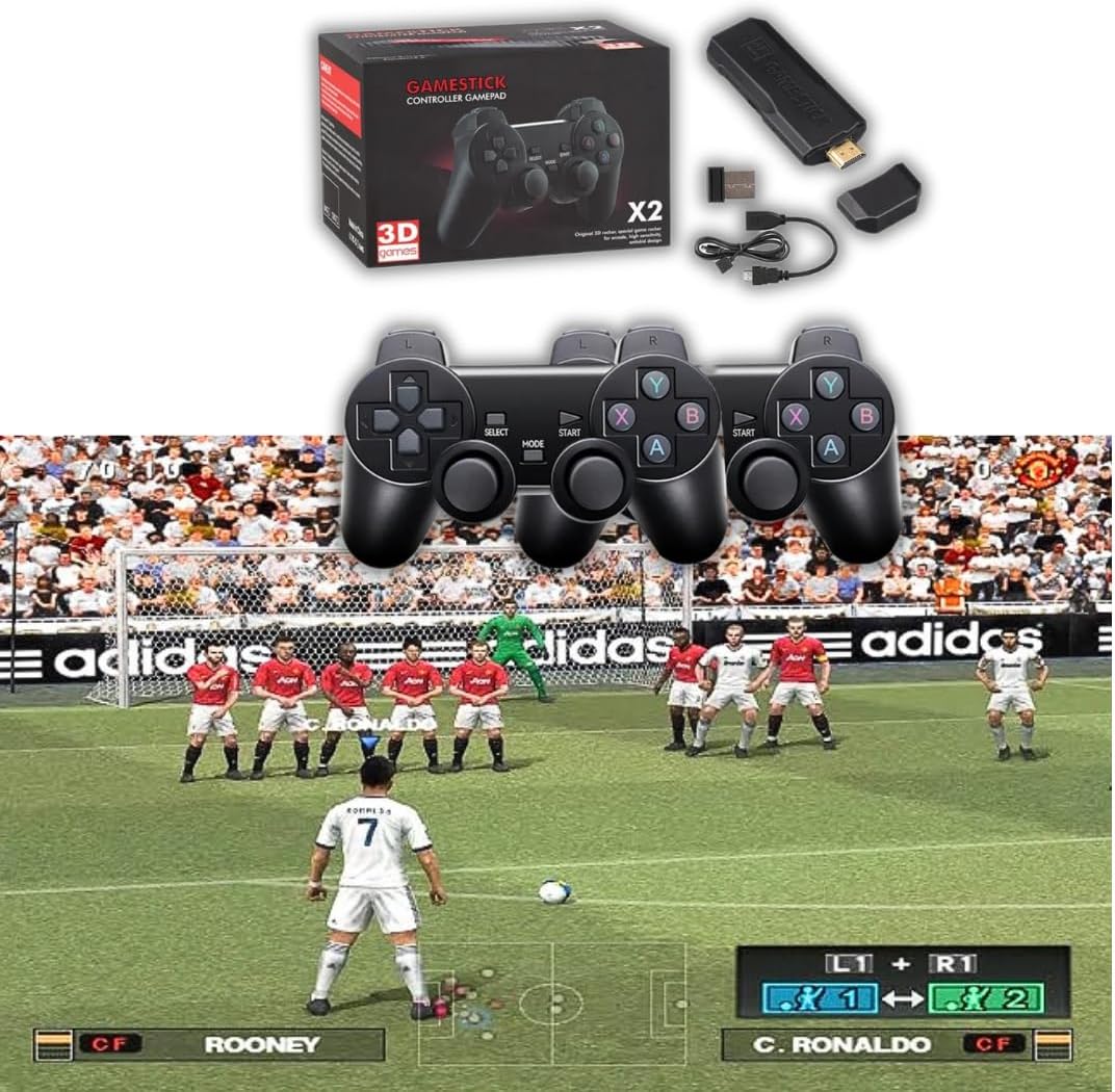 X2 PRO 40K - Consola de Juegos HDMI con 40,000+ Juegos y Controles Inalámbricos