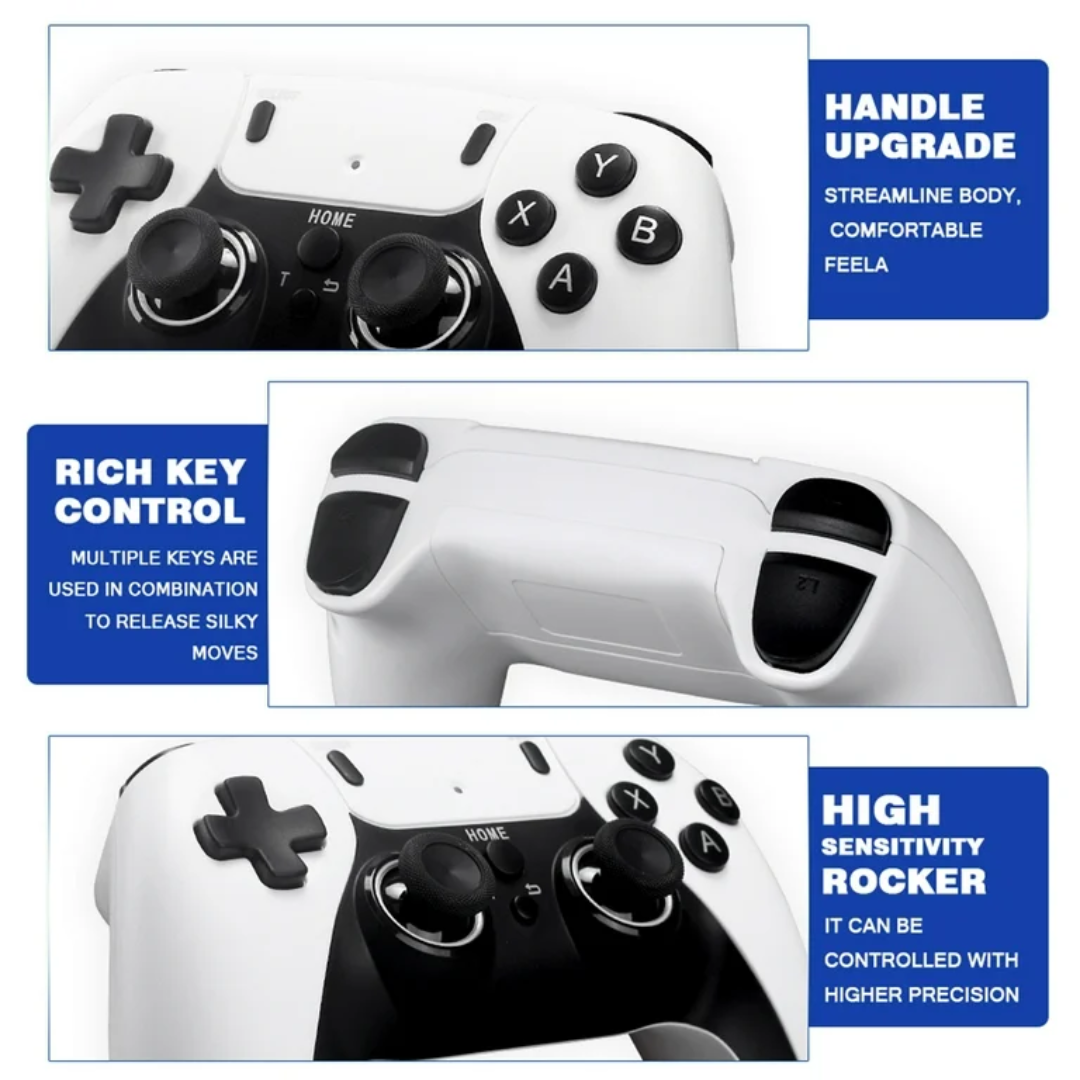 RetroStick 30K – Consola de Juegos HDMI con 30,000+ Juegos y Controles Inalámbricos