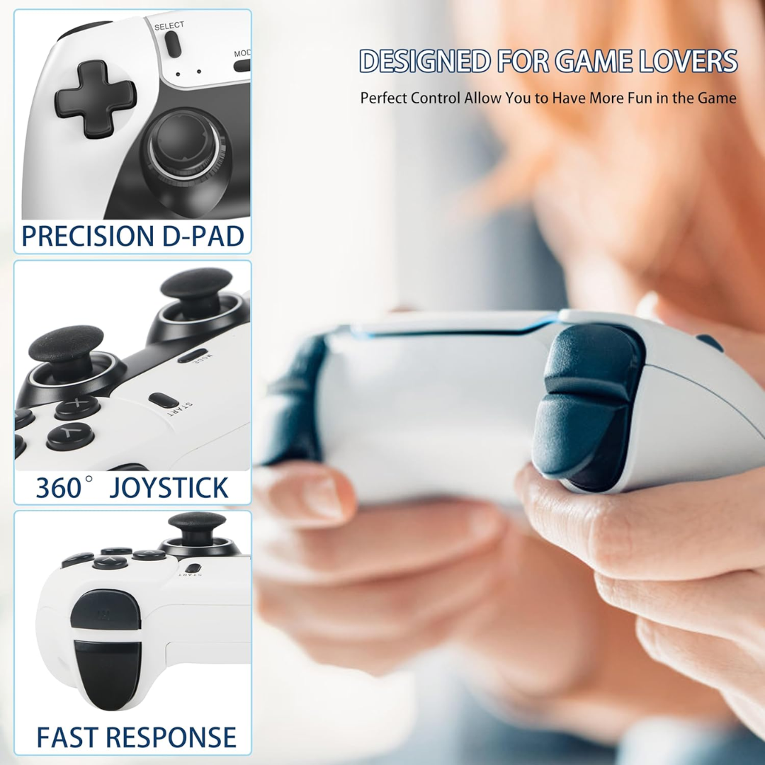 RetroStick 30K – Consola de Juegos HDMI con 30,000+ Juegos y Controles Inalámbricos