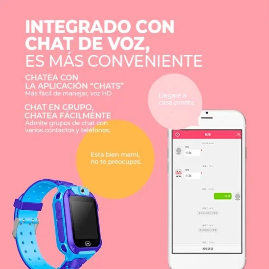 Smartwatch Infantil – Seguridad y diversión en la muñeca de tu hijo