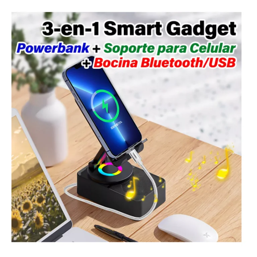 Sonic Base Pro – Soporte con Bocina Bluetooth