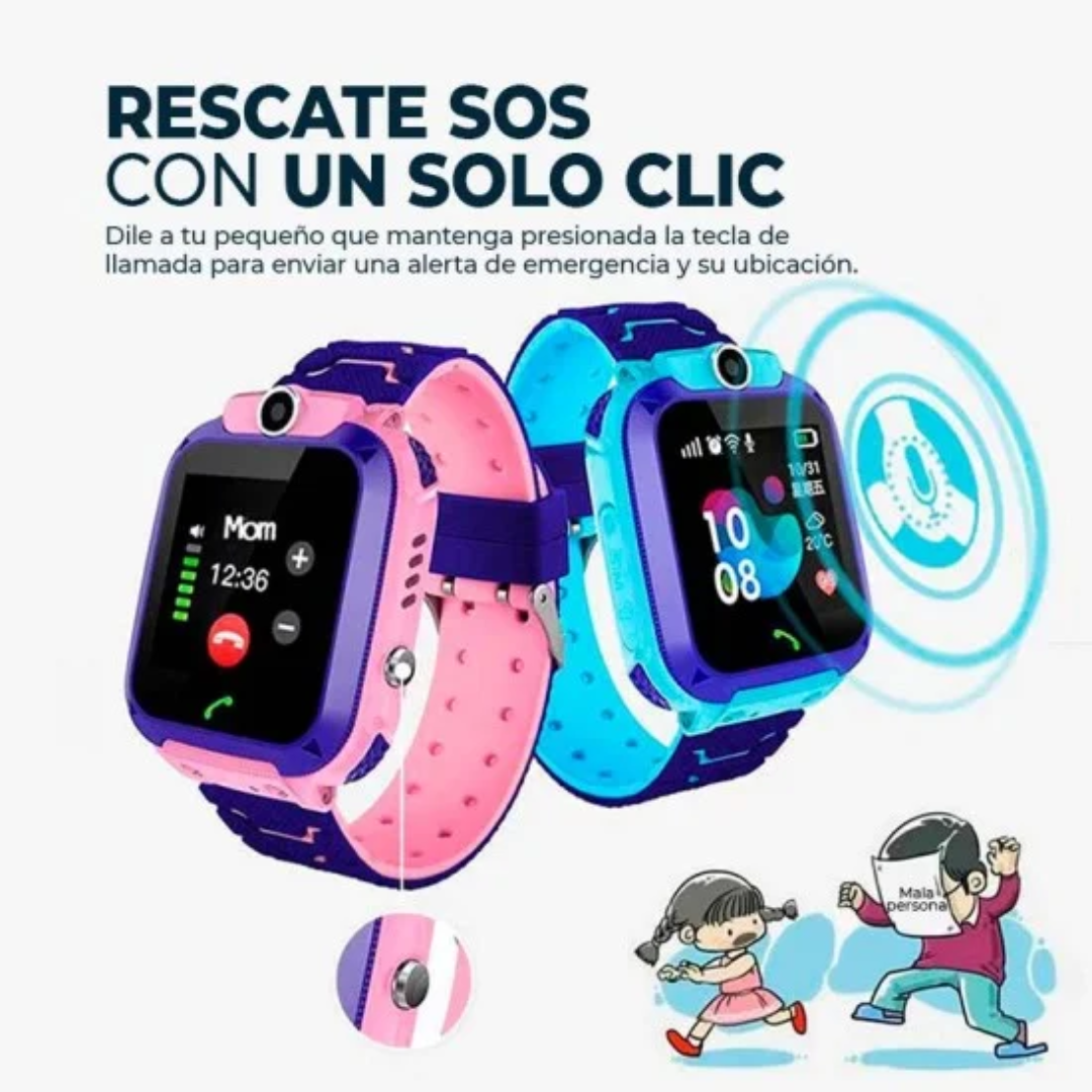 Smartwatch Infantil – Seguridad y diversión en la muñeca de tu hijo