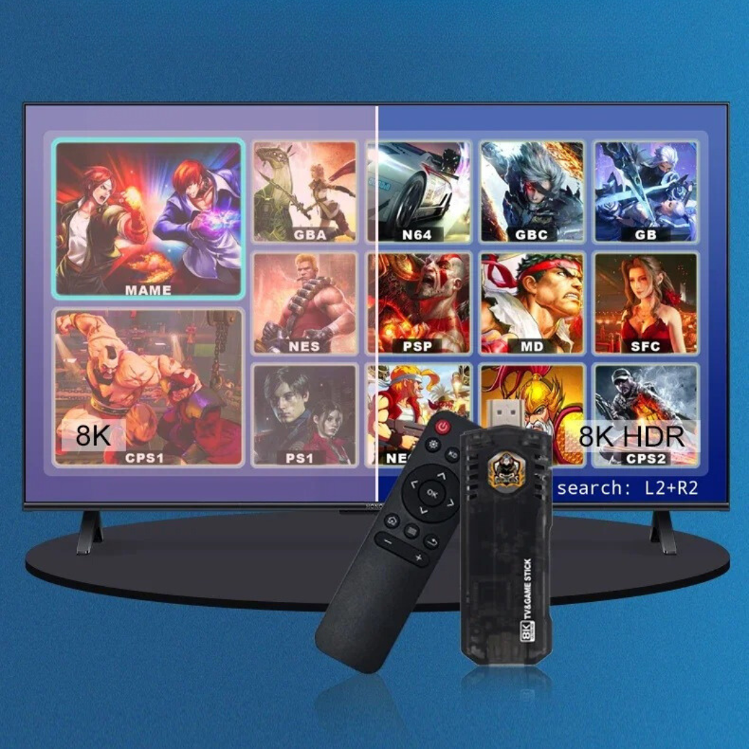 Game BOX 8K - CONSOLA RETRO, GOOGLE TV y MAGISTV