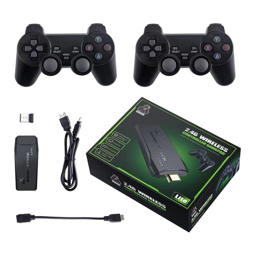 Retro Game Master 10K - Consola de Juegos HDMI con 10,000+ Juegos y Controles Inalámbricos