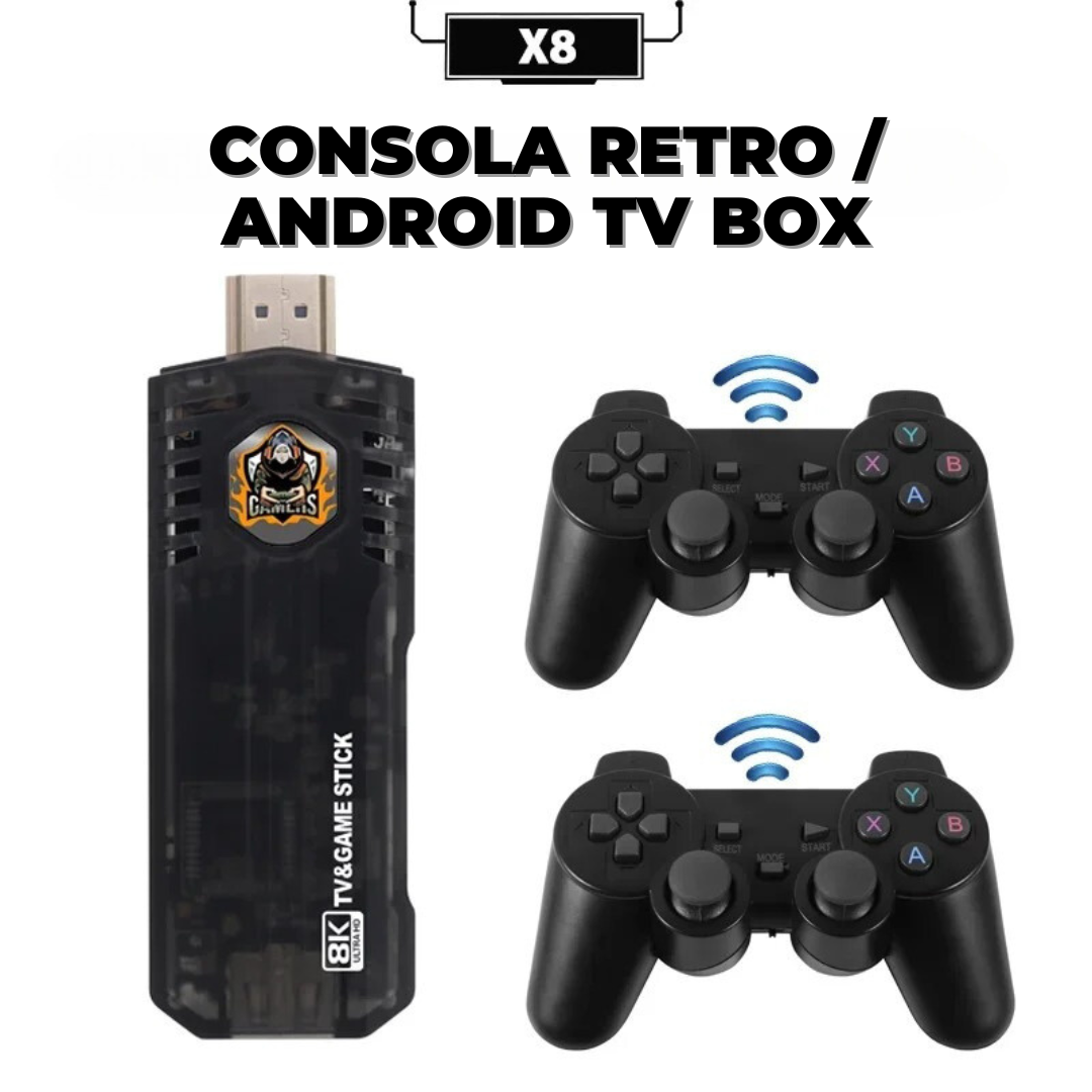 Game BOX 8K - CONSOLA RETRO, GOOGLE TV y MAGISTV