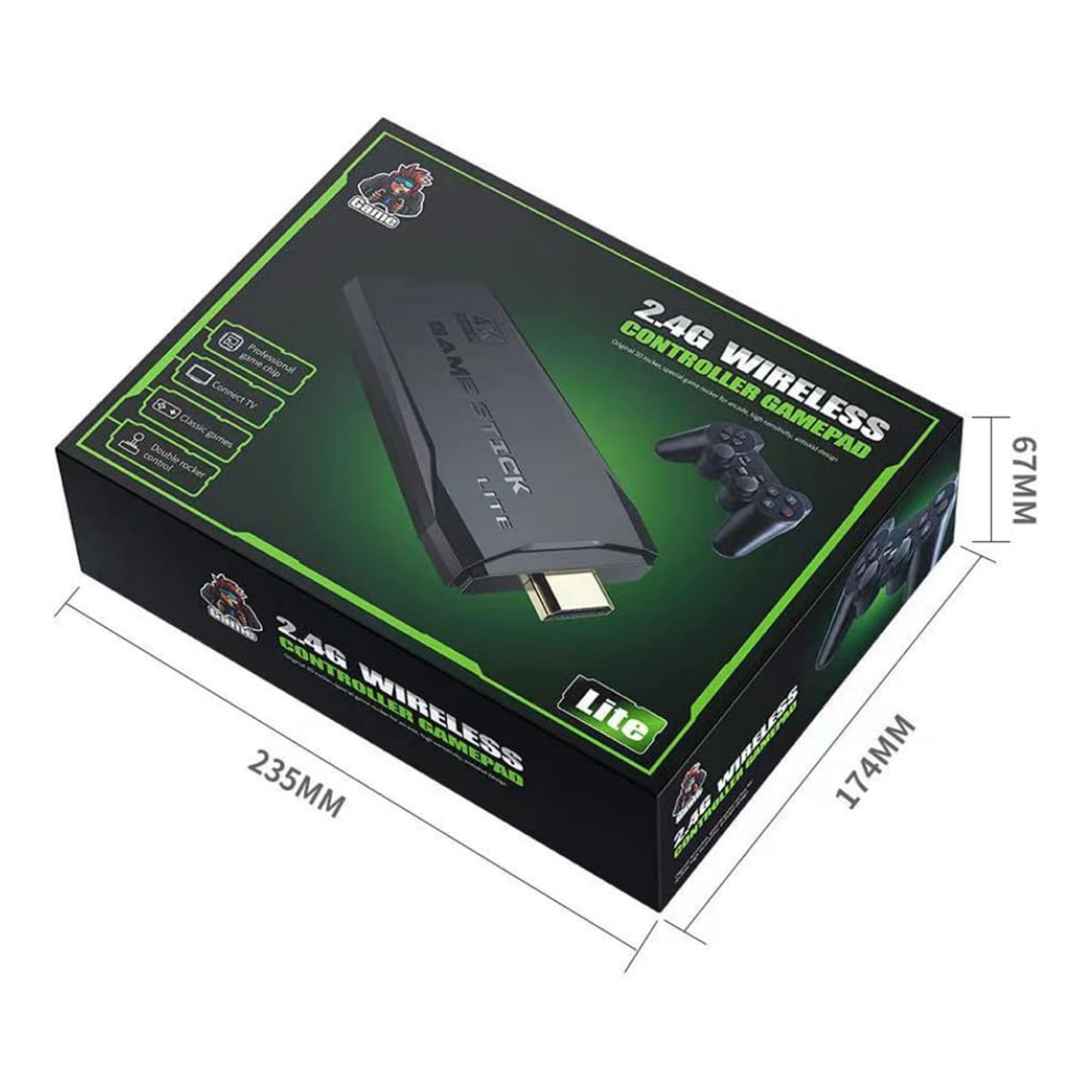 Retro Game Master 10K - Consola de Juegos HDMI con 10,000+ Juegos y Controles Inalámbricos