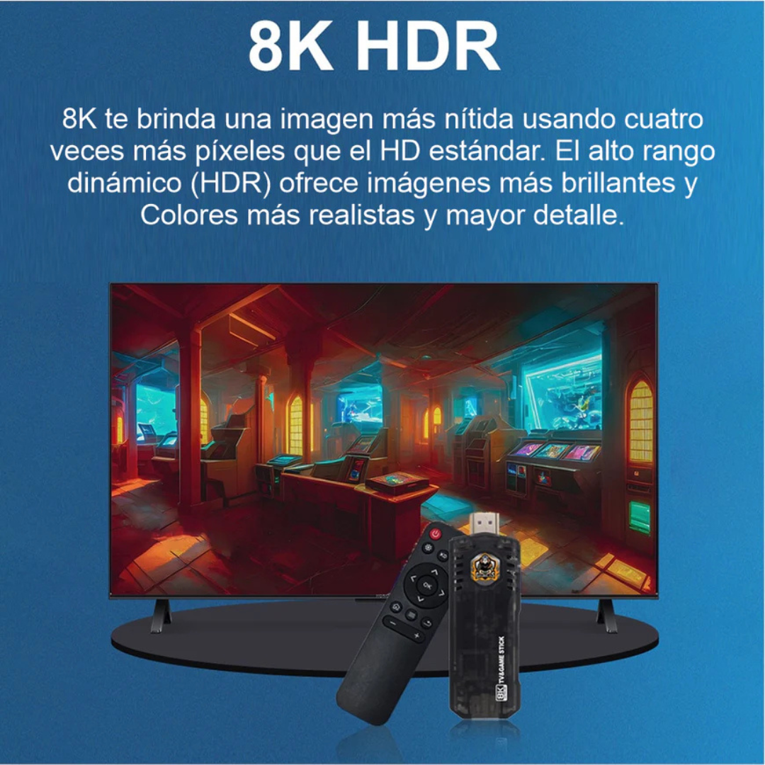 Game BOX 8K - CONSOLA RETRO, GOOGLE TV y MAGISTV