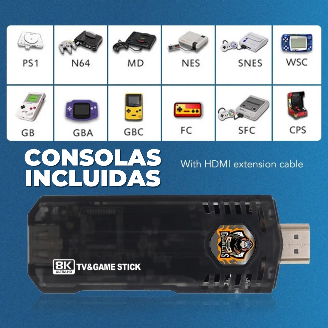 Game BOX 8K - CONSOLA RETRO, GOOGLE TV y MAGISTV