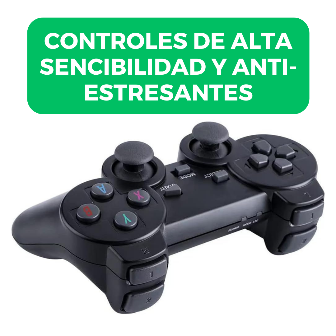 Retro Game Master 10K - Consola de Juegos HDMI con 10,000+ Juegos y Controles Inalámbricos