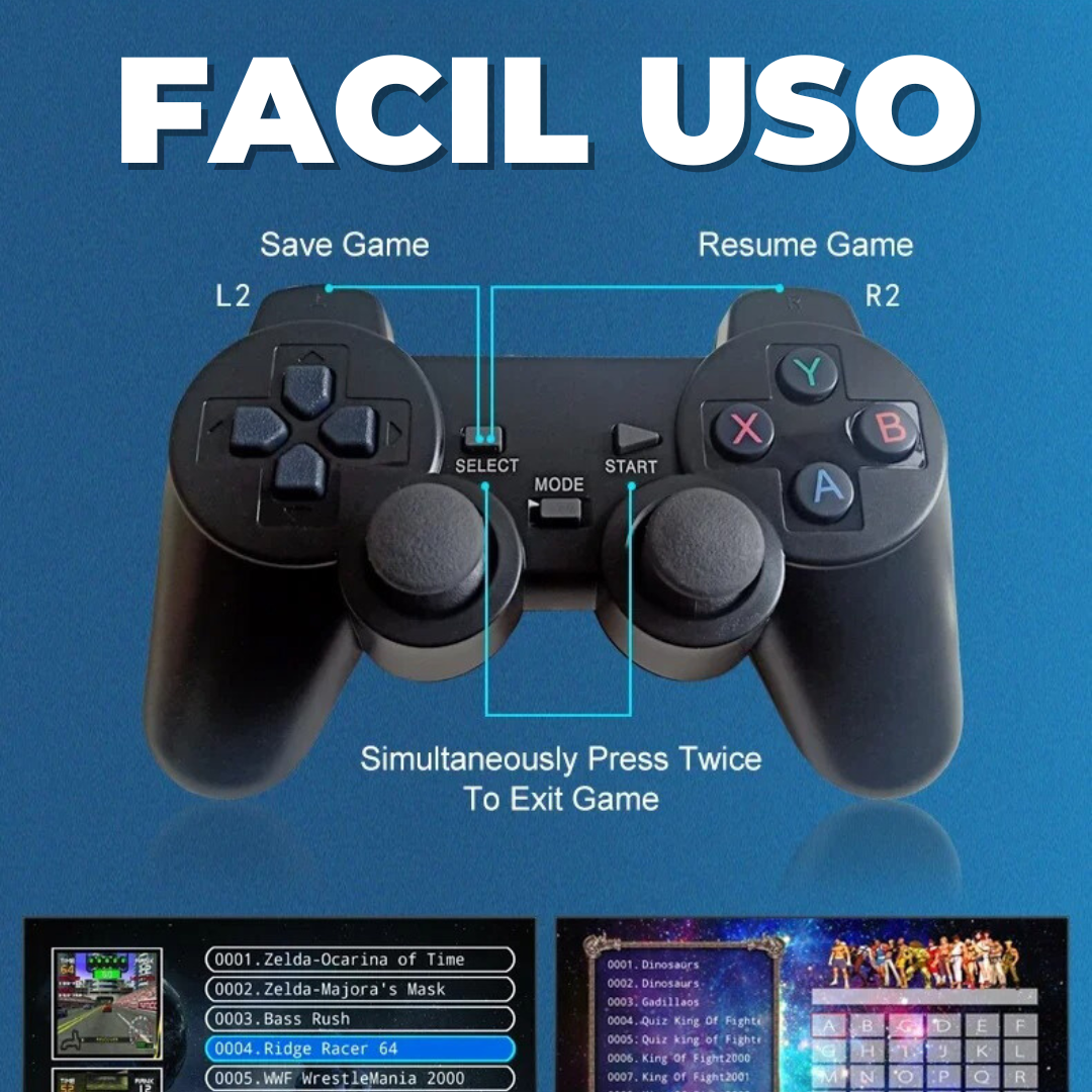 Game BOX 8K - CONSOLA RETRO, GOOGLE TV y MAGISTV