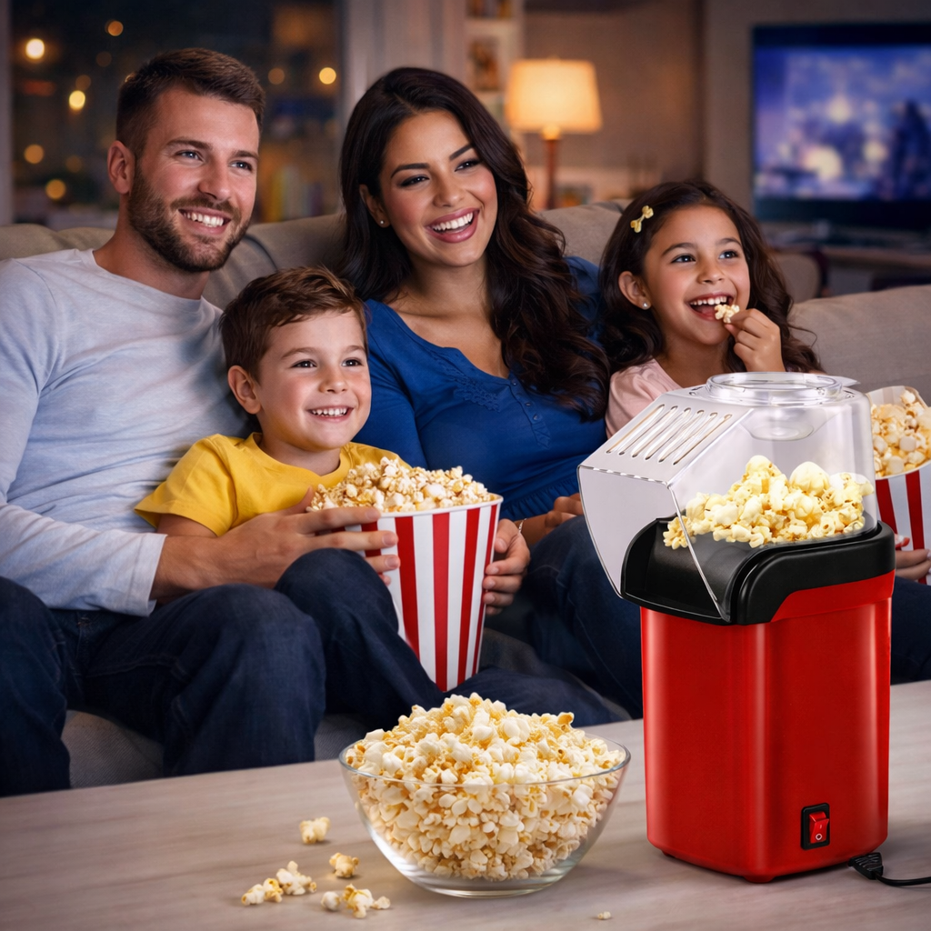 POP STAR PRO – Máquina de Palomitas Saludables en 3 Minutos